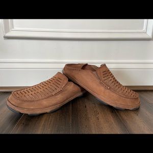 Loukas leather slip ons
